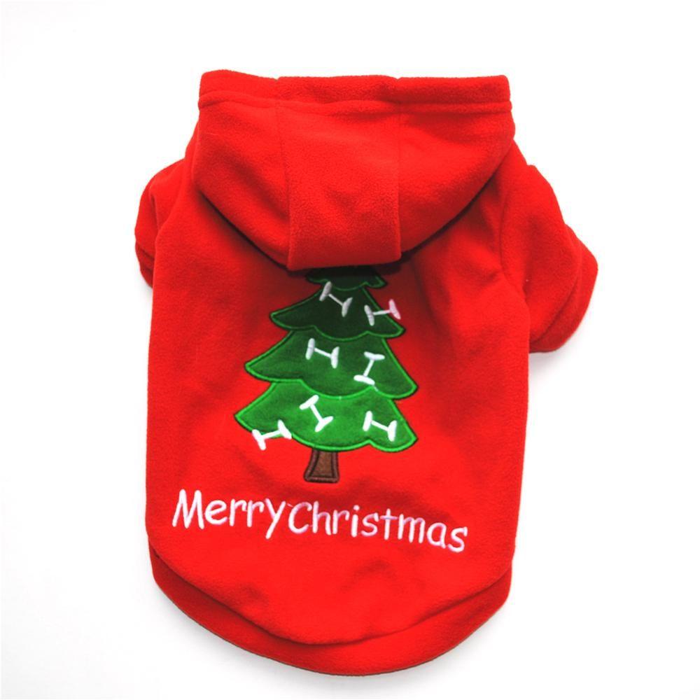 Áo Liền Quần Hóa Trang Ông Già Noel Cho Chó LAYOR1