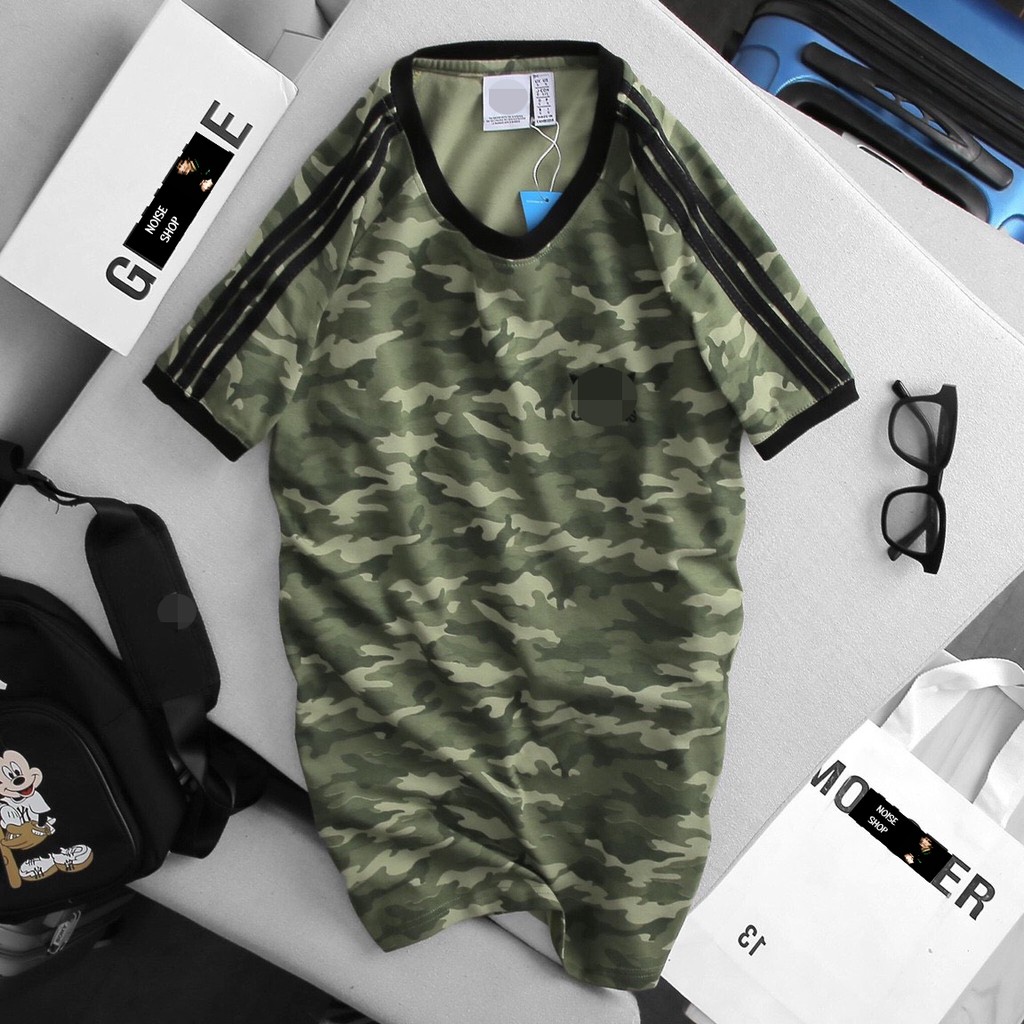 Áo Phông Nam Thể Thao Họa Tiết Camo