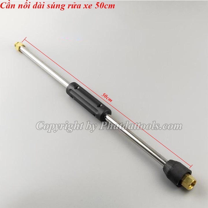 Ống nối dài súng rửa xe áp lực cao của máy xịt rửa áp lực - cần xịt rửa xe thanh nối dài - Dài 30cm, 50cm