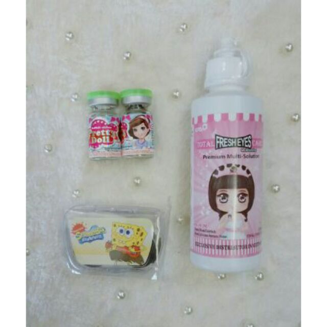 Combo LENS +Ngâm+Khay gương(ib chọn mẫu)