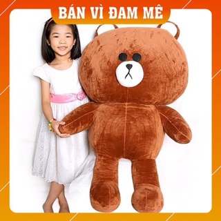 Gấu bông BROWN cao 1M (PKT.SHOP)
