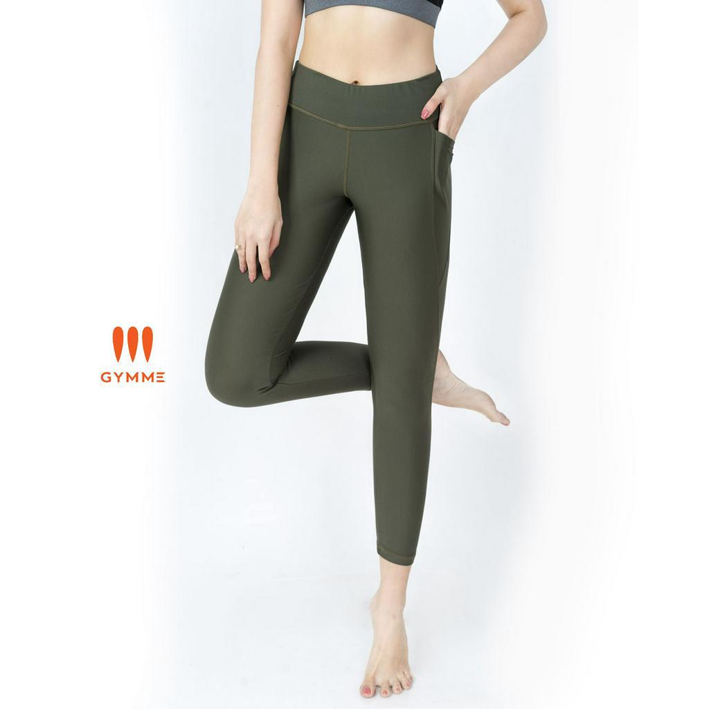 GYMME Quần tập legging nữ tập gym yoga chất thun dáng thể thao - 17032