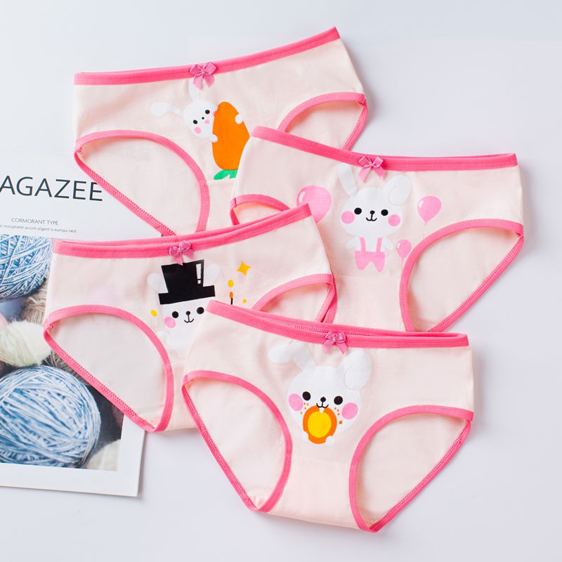 Set 4 Quần Lót Đáng Yêu Cho Bé Gái