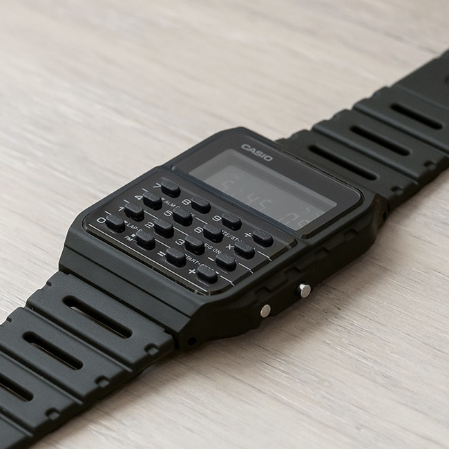 Đồng hồ nam dây nhựa Casio Standard chính hãng Anh Khuê CA-53WF-1BDF