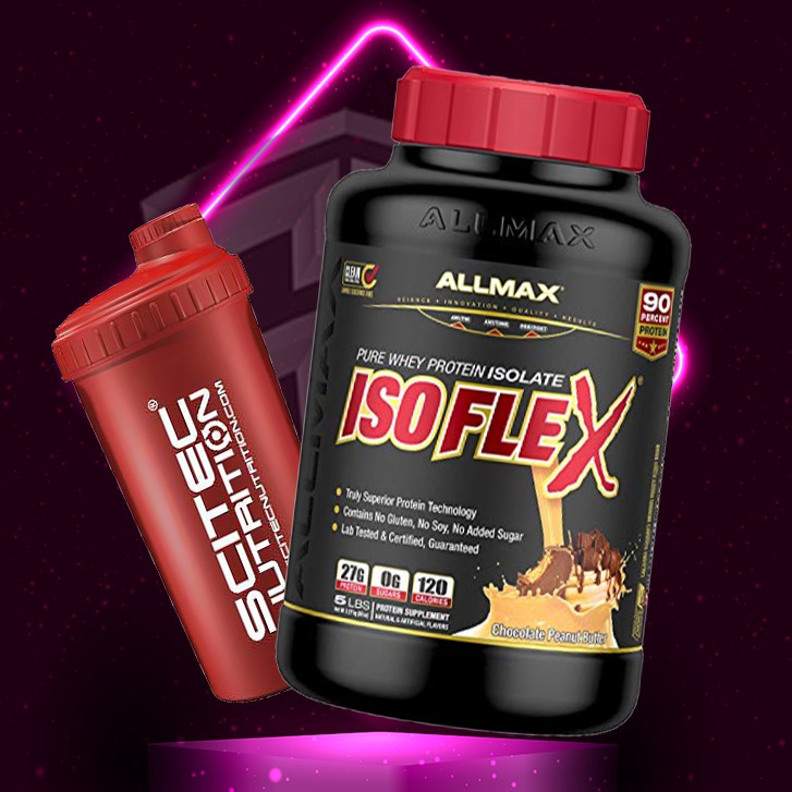 Whey Protein Isolate - AllMax Nutrition IsoFlex 100% - Sữa Tăng Cơ 5lbs.