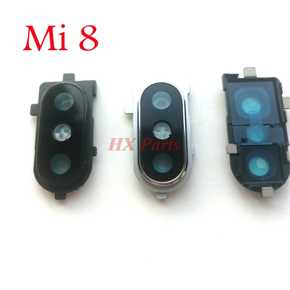 Ốp Điện Thoại Mặt Kính Viền Camera Cho Xiaomi Mi 8 / MI8 Lite / Mi 8 SE / Mi 9 SE / Mi 10 / Redmi Note 8 / Note 8 Pro