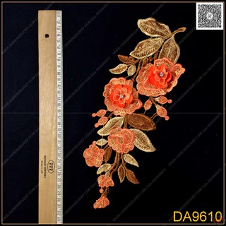 DÂY HOA 3D RŨ - DA9610 - 12 MÀU - CAM