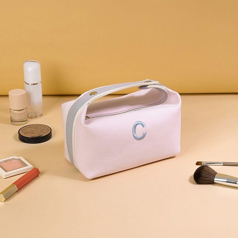 Túi Đựng Mỹ Phẩm In Chữ C Sức Chứa Lớn Tiện Dụng Cho Nữ