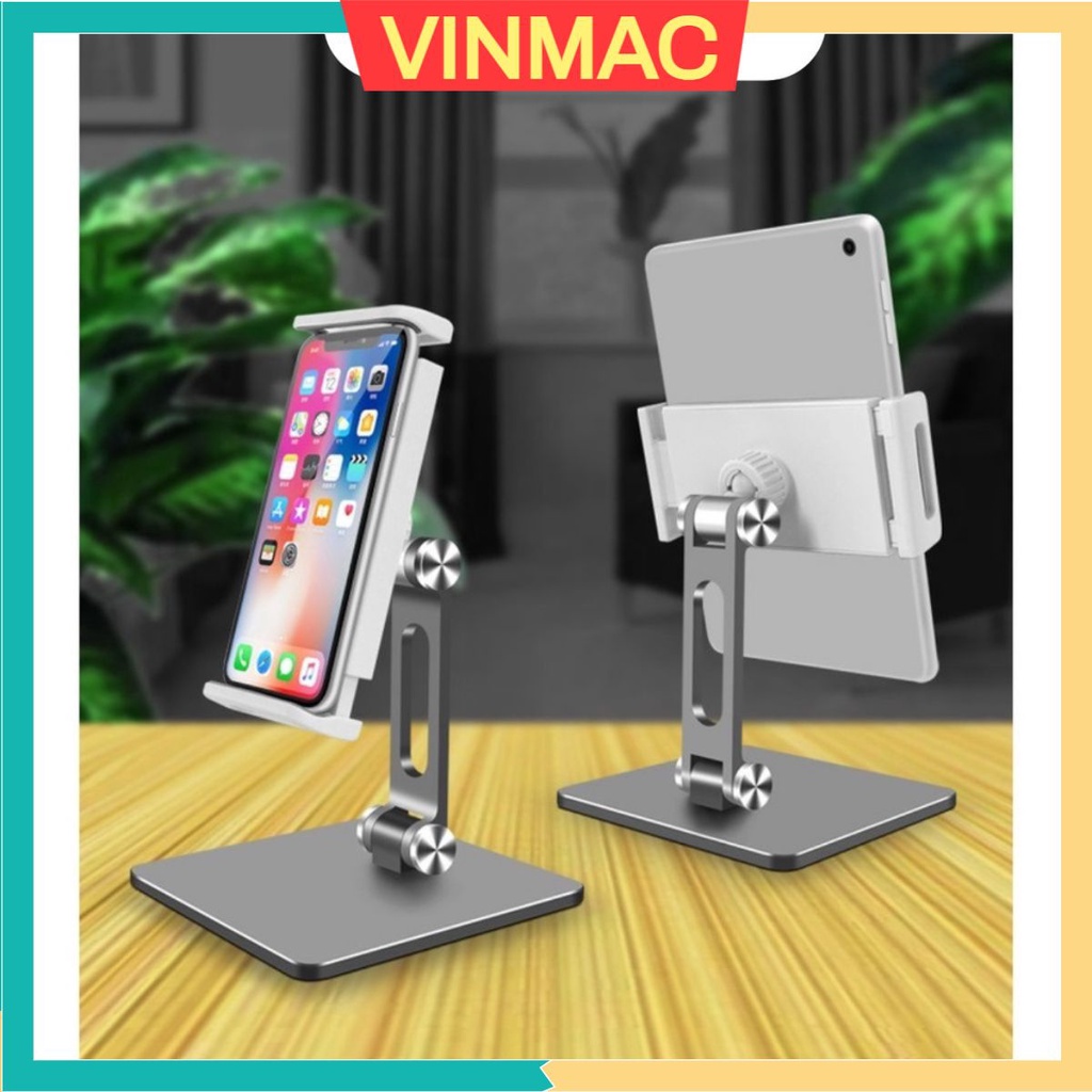 Giá đỡ dạng kẹp điện thoại, ipad, máy tính bảng mã P38, chân đế cố định chắc chắn cho máy tới 13 inch.