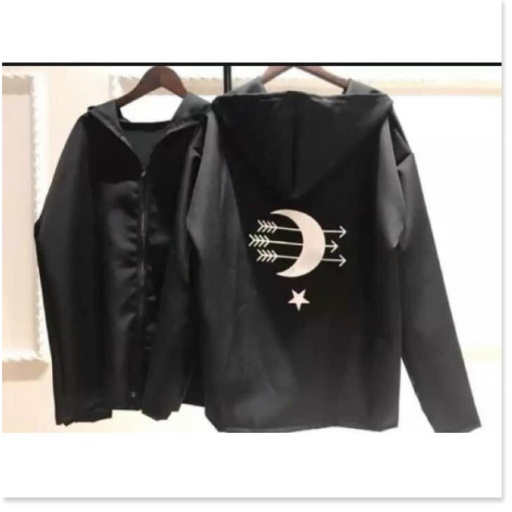 ÁO KHOÁC DÙ PHẢN QUANG UNISEX MŨI TÊN MẶT TRĂNG CỰC CHẤT SIÊU ĐẸP KHANH AN FASHION