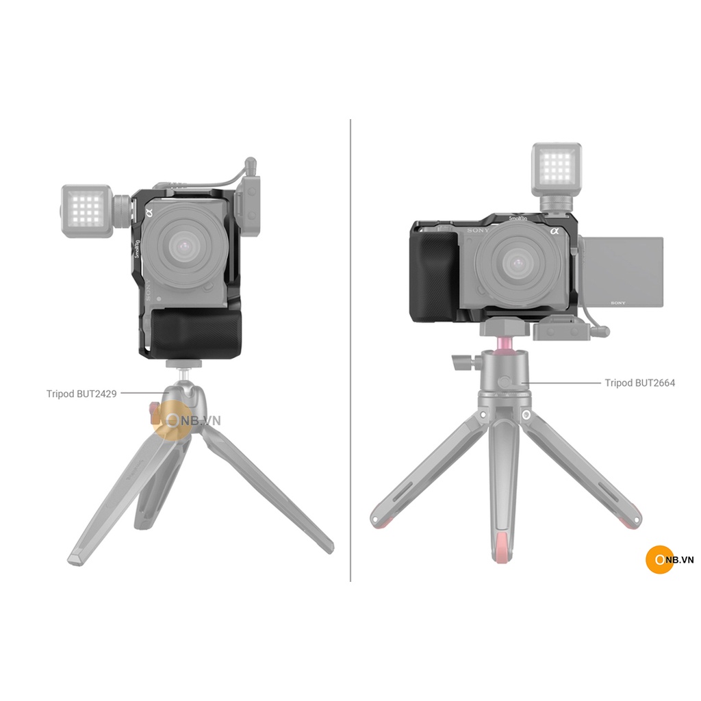 SmallRig Cage - Khung bảo vệ có báng cầm Sony ZV-E10 3538