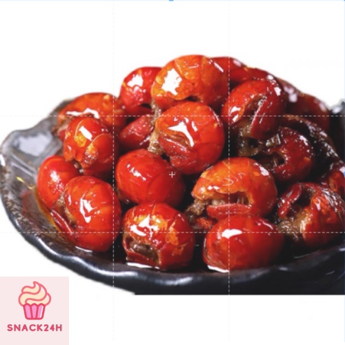 [ FREESHIP ] Tôm đất sốt cay hải sản đóng hộp 100g Snack24hour | BigBuy360 - bigbuy360.vn