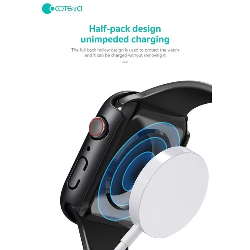 Ốp Bảo Vệ Apple Watch Series 7/6/5/4/3/2 cảm ứng mượt - chính hãng Coteetci