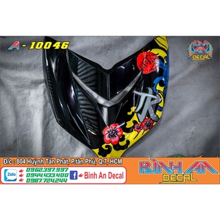 TEM RỜI EXCITER 150 CÁ CHÉP - A10046