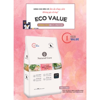 Natural Core - Ecoc1_Hạt Hữu Cơ Đa Đạm Cho Mèo Mọi Lứa Tuổi