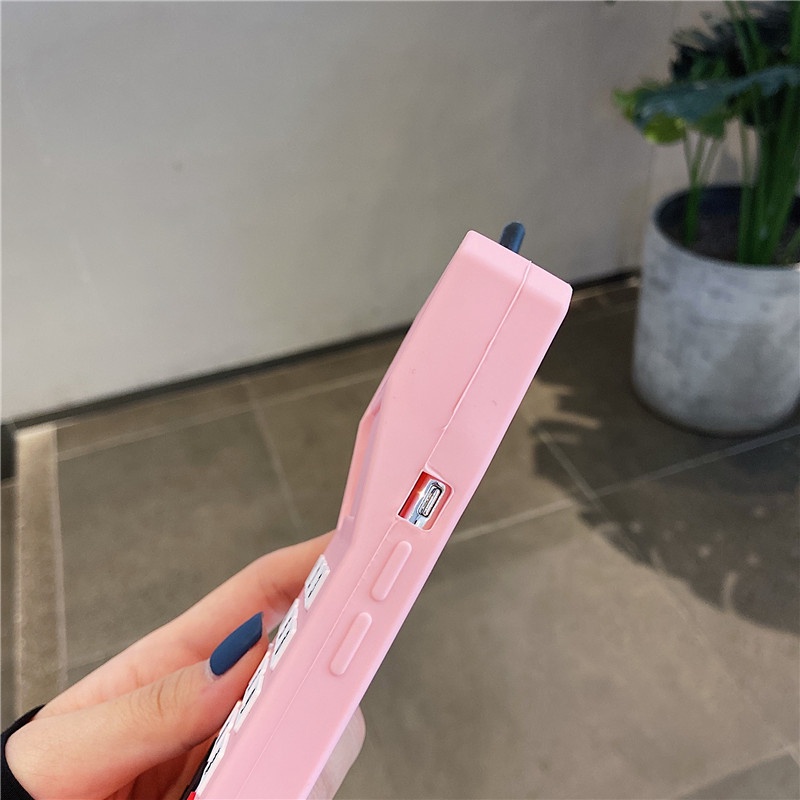 Ốp Điện Thoại Silicon Mềm Chống Sốc Hình Hoạt Hình 3D Cho iPhone 11 Pro Max 12 Pro Max 13 Pro Max 12 Mini 6 6s 7 8 Plus SE 2020 XR Xs Max