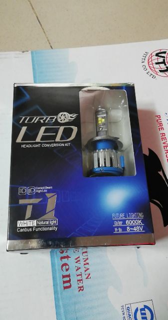 Đèn pha Led H4  Turbo Led T1  công suất 35W