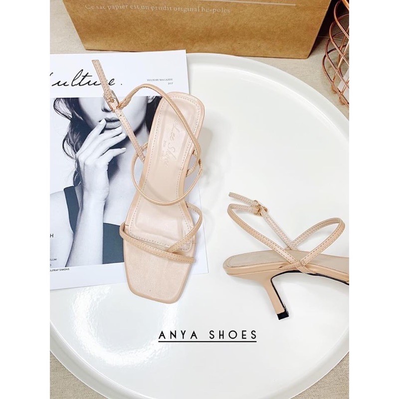 pas thanh lý sandal cao gót 7p new