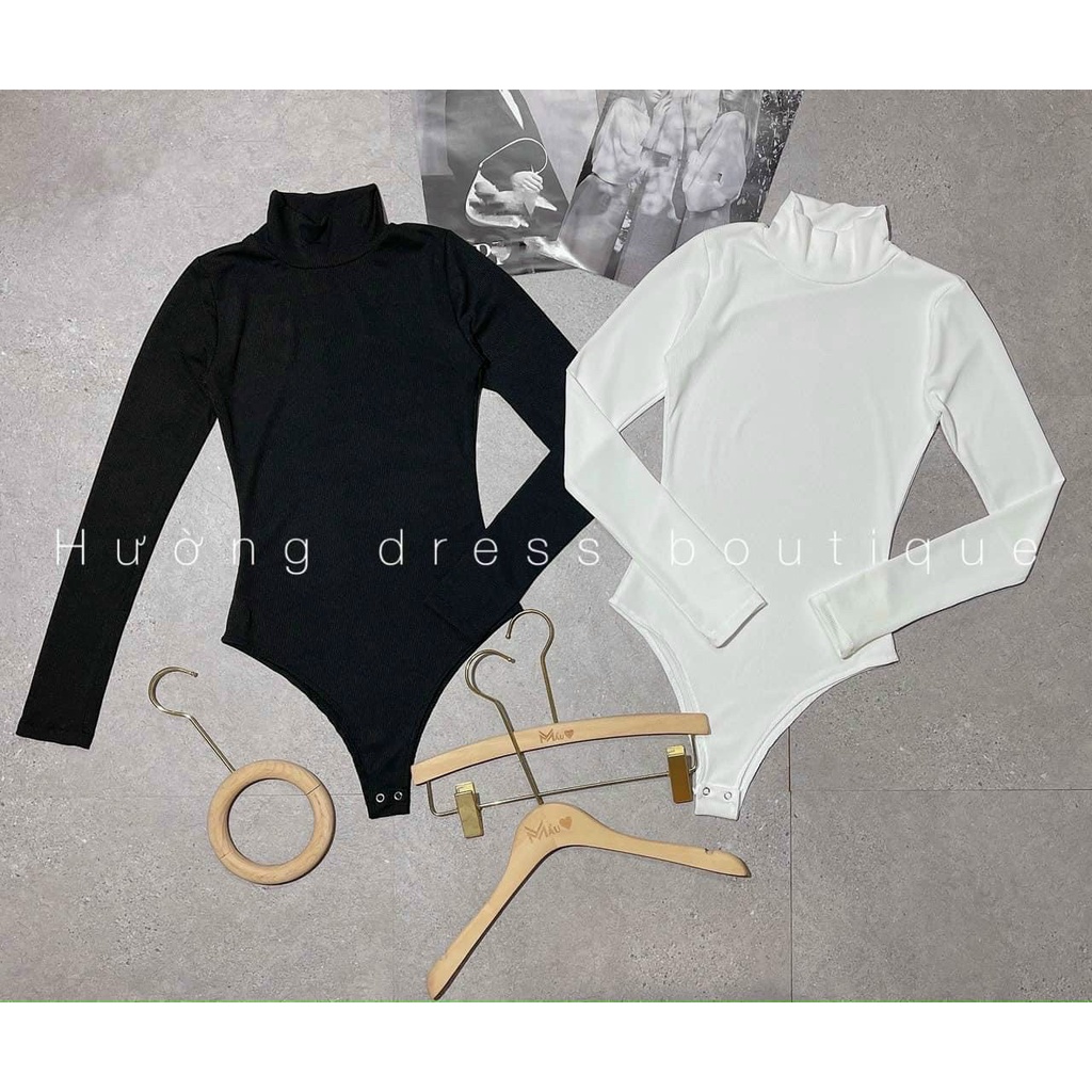 Áo Bodysuit Cổ Lọ Tay Dài Thun Borip Dành Cho Nữ Xinh Xắn TTKXA0133 | BigBuy360 - bigbuy360.vn