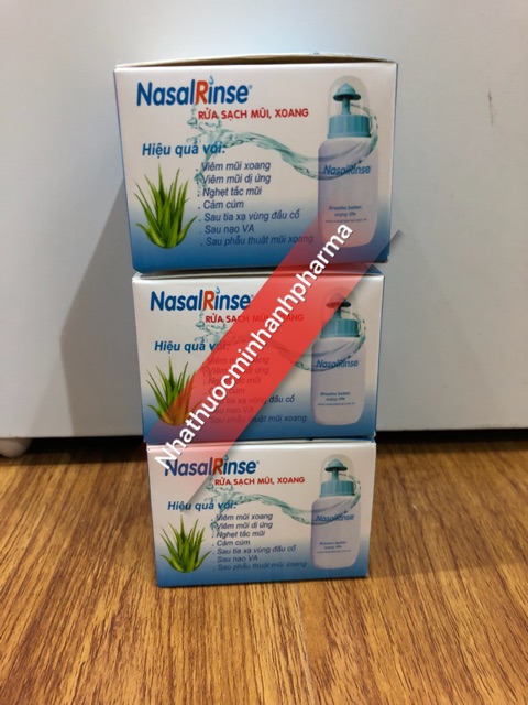 Muối Rửa Mũi Nasal Rinse Hộp 25 Gói