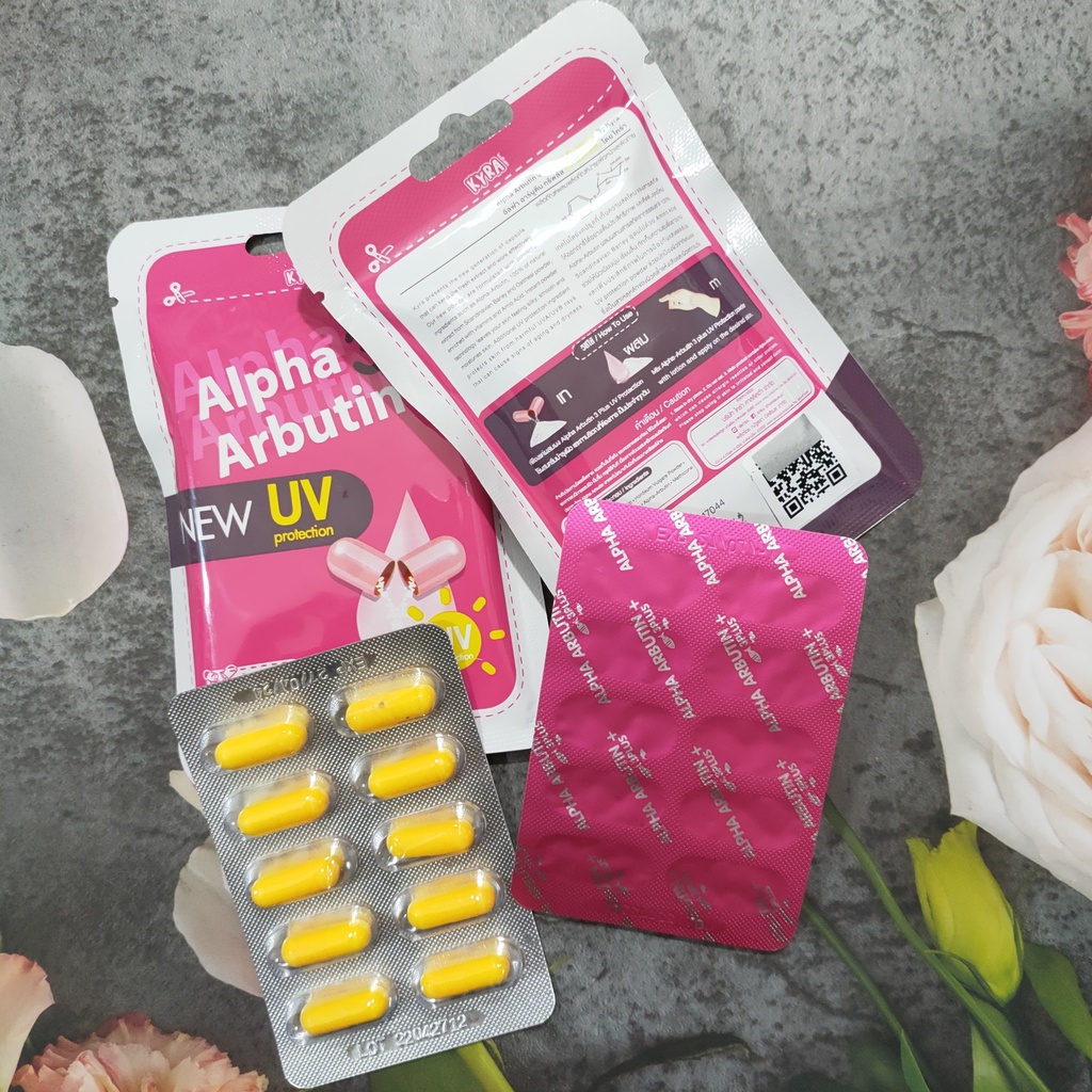 Viên kích trắng Alpha Arbutin 3 Plus Ngày - Đêm