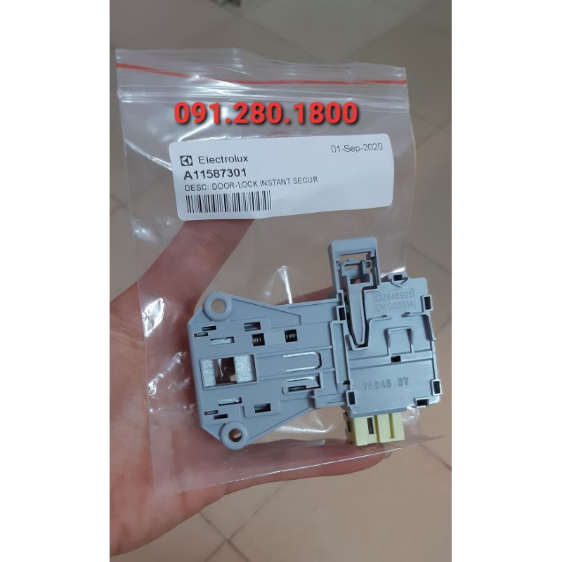 Công tắc khóa cửa Máy Giặt Electrolux 10932, 12732, 12942 chính hãng