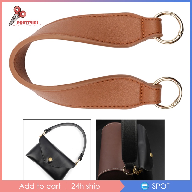 [Prettyia1] Dây Da PU Thay Thế Cho Túi Xách Tote