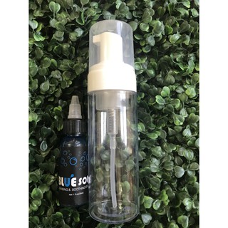 Combo chai tạo bọt vệ sinh sau khi xăm và nước rửa blue soap 30ml