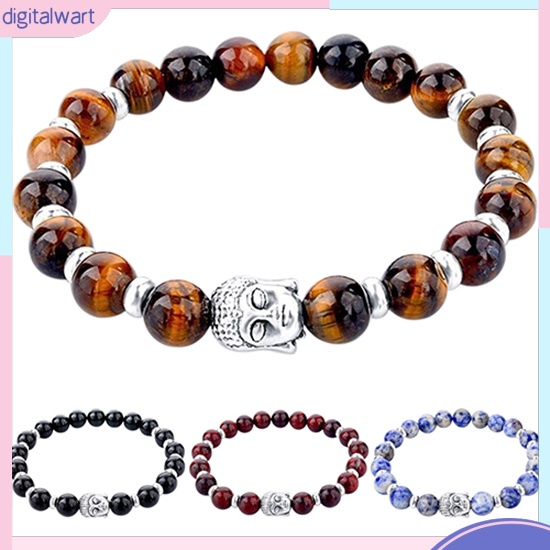 Vòng tay chuỗi hạt ngọc cẩm thạch thiên nhiên nhiều màu sắc cá tính thời trang cho nữ