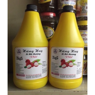 Sirô Hương Vải Hàng Huy Chai 2kg5