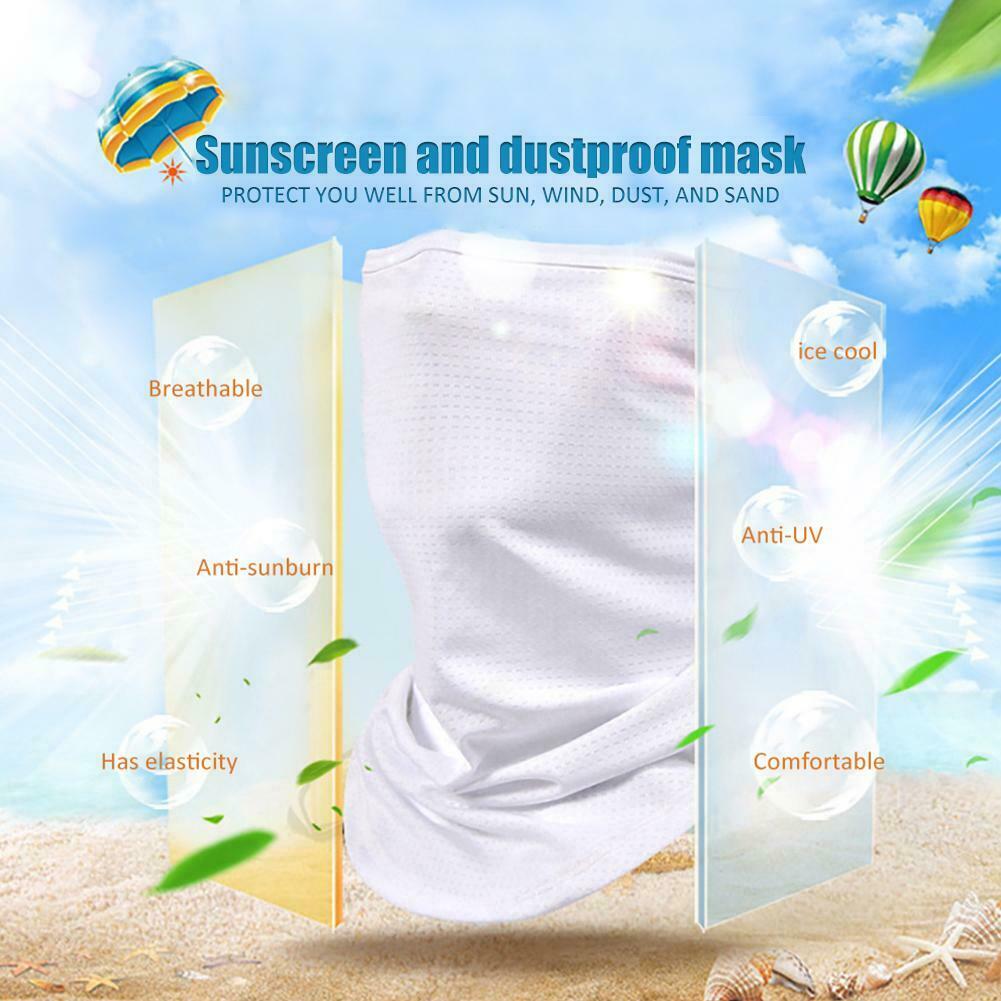 Khăn ống chống nắng tia UV thoáng khí bảo vệ khỏi bụi bẩn cho người đi xe máy xe đạp