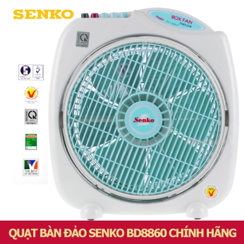 Quạt bàn đảo 3 tắc senko BD8860