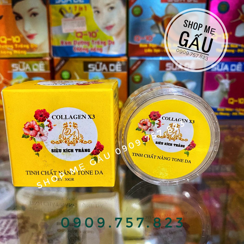 KEm kích trắng collagen x3