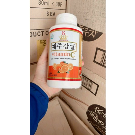 Viên Ngậm bổ sung vitamin C JEJU