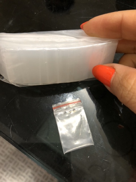 Sale sốc túi zipper nhí size 1.8 x 2cm
