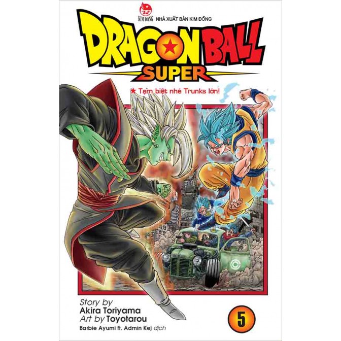 truyện tranh - Dragon Ball Super lẻ tập 1 đến tập 15