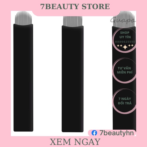 (5Cái) Dao Điêu Khắc Chân Mày,Dụng Cụ Phun Xăm