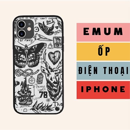 Ốp Anime Iphone Emum Hình Xăm Cắt Dán Iphone Cặp Đôi cho IPHONE SAMSUNG PAP20211364