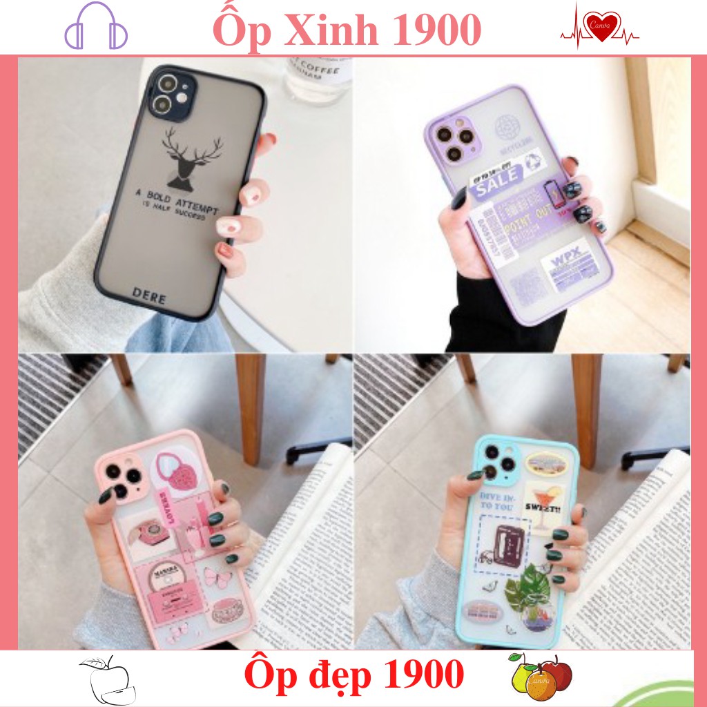 ☘️ Ốp lưng iphone Basic In Hình Bảo Vệ Camera - Chống Trầy Xước Camera Shop Ốp Xinh 1900