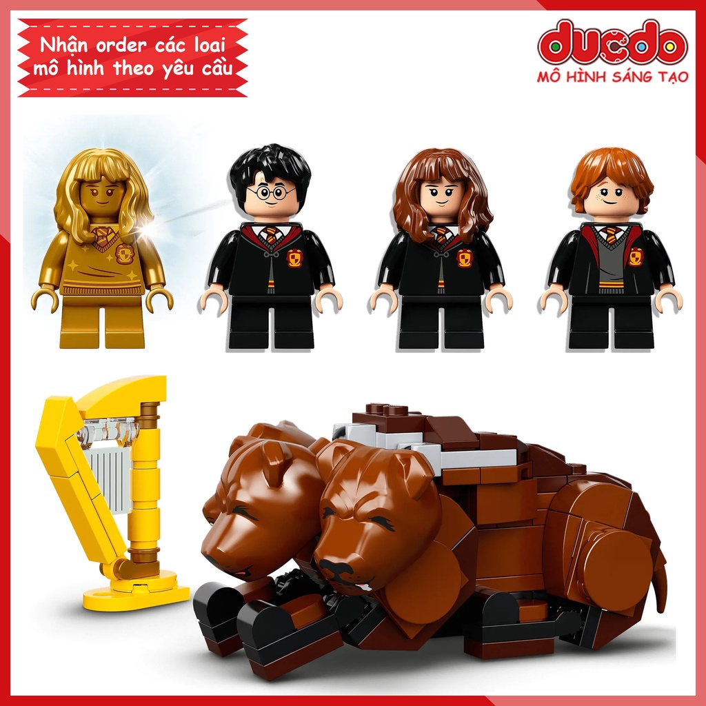 TANK 60138 Lắp ghép Harry Potter Cuộc phiêu lưu với chú chó 3 đầu - Đồ chơi Xếp hình Mô hình 76387 BLA LRI