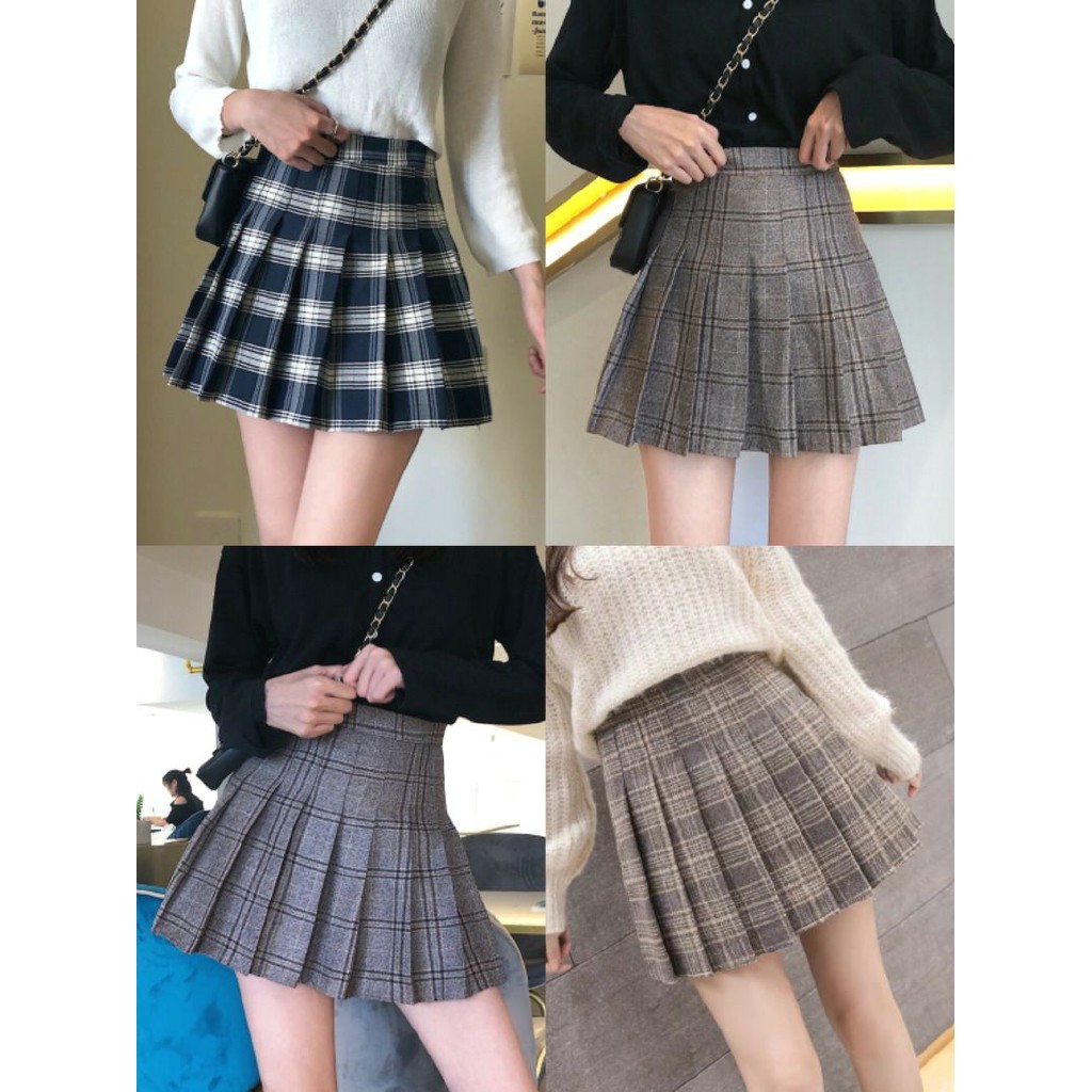 [Xã Kho] Chân Váy Kẻ Thô Quảng Châu xinh xắn | BigBuy360 - bigbuy360.vn