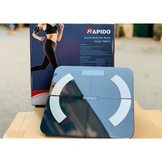 CÂN SỨC KHOẺ ĐIỆN TỬ THÔNG MINH RAPIDO MÃ RSB02-S CÓ KẾT NỐI BLUTOOTH