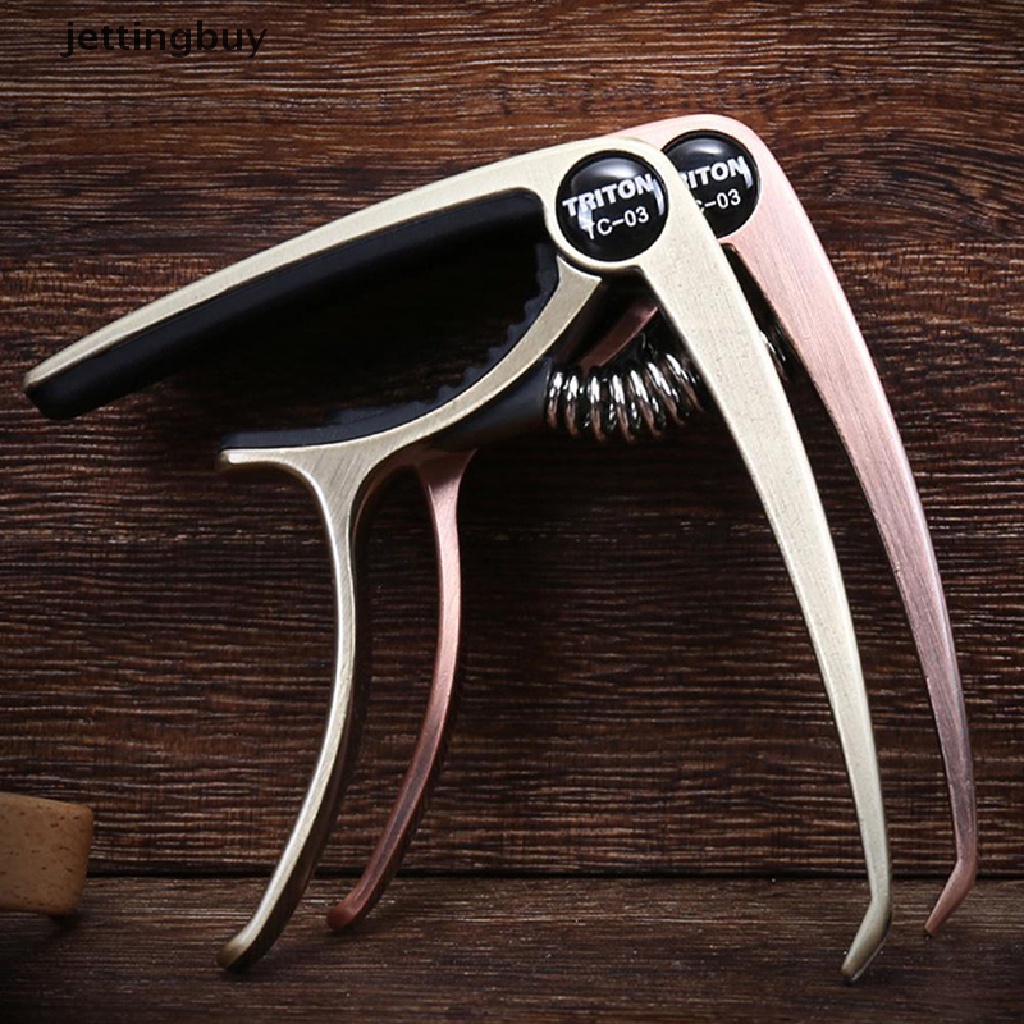 Kẹp capo lò xo Jetting thay đổi nhanh cho đàn guitar điện/ bass/ QDD