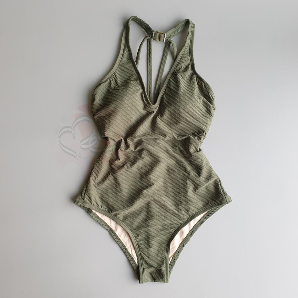 Bộ bơi một mảnh xanh army Kona Sol xuất khẩu Mỹ