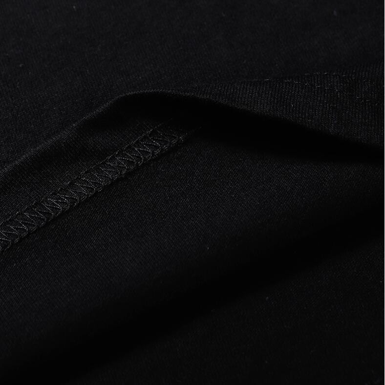 Áo thun tay ngắn chất cotton hoạ tiết in cho nam và nữ