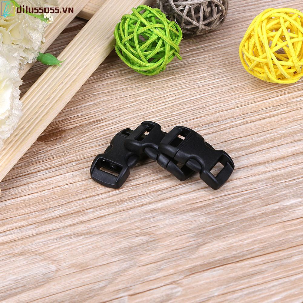 Bộ 50 khóa cài 10mm chuyên dụng cho vòng tay Paracord