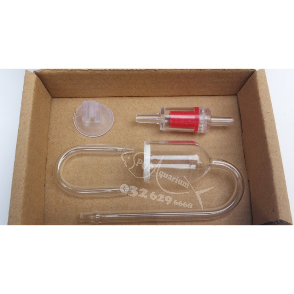 Bộ cốc sủi CO2 thủy tinh- MUFAN