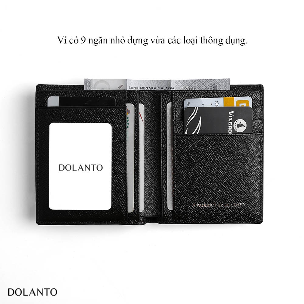 Ví DOLANTO BRAND® Modern Crossgrain Wallet