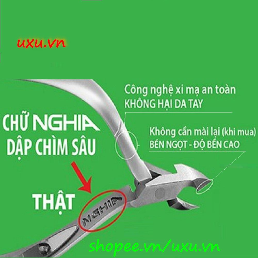 Kềm Cắt Móng Nghĩa M.306 Bằng Thép Không Gỉ Siêu Bền, Với uxu.vn Tất Cả Là Chính Hãng.