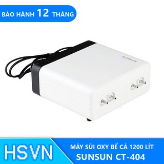 Máy sủi oxy cho bể cá cảnh 1200L SUNSUN CT-404